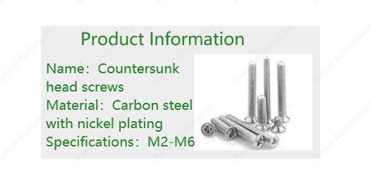 Electronic screws M5*8