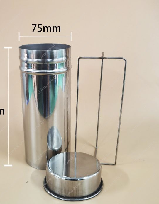 60mm Petri dish sterilization bucket (75*190mm) with steel wire frame