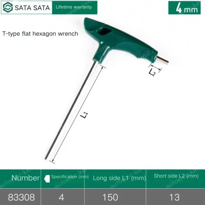 83308/4mm - Flat head