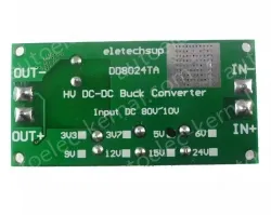 DC-DC high-voltage buck module Output 6V Input DC 10~80V With terminals