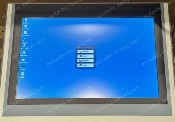 Siemens Industrial control panel 6AV2124-0GC01-0AX0 4.3inch