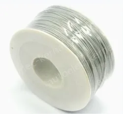 Single core copper conductor gray