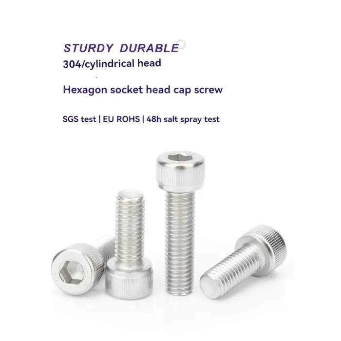 Cylindrical head hexagon socket screws M1.6*4