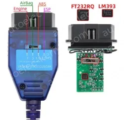 VagKKL Fiat Ecuscan and ft232RQ ABS engine transmission EPS switch