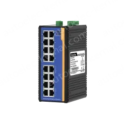 [100 Gigabit 16 Port] ring network management industrial switch