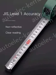 Level 1 accuracy: 7.5 meters, ruler width, 25mm-91316B