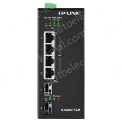 Layer 2 management of ring network industrial boost PoE switches