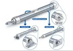 Non-rotating Rod Type Double Acting, Single Rod CJ2K Series ø10, ø16