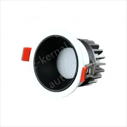 Downlight model: 18W black cup with 75mm opening 4000K Phoqo chip + isolated driver