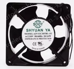 AC axial fan A2V12C38TBL-IU 230V AC 2.8 m³/min（97 CFM）
