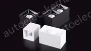 Surface-mounted square cob spotlights 20W