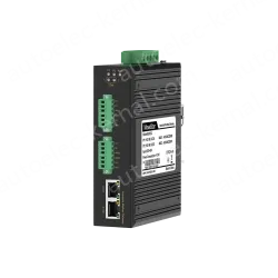 industrial-grade Modbus gateway 2-channel DIN-rail serial port server