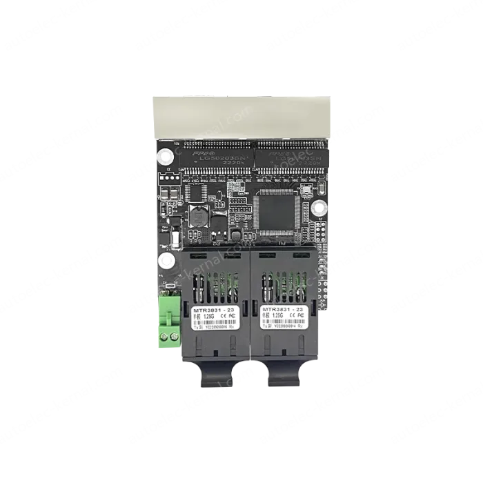 2 Ports Gigabit F(x) + 4 Ports Gigabit T(x) Embedded Switch
