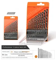 Professional 13-piece set + 13 twist drills