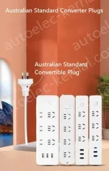 Australia 3Jack+2USB+1C