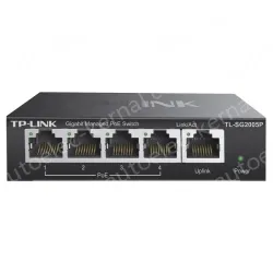 5 port Full gigabit cloud-managed PoE switches