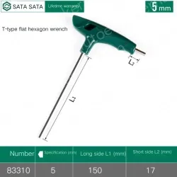 83310/5mm - Flat head