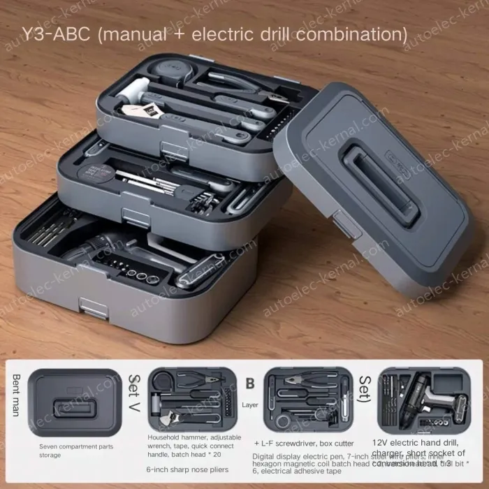 Y3-ABC Manual + Electric Drill Combo